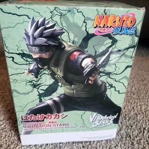 NIB Naruto Vibration Stars Hatake Kakashi Figure
